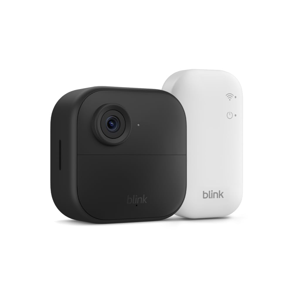 Outdoor 4 – Wireless Smart Security Camera, Two-Year Battery Life, 1080P HD Day and Infrared Night Live View, Two-Way Talk. Sync Module Core Included – 1 Camera System