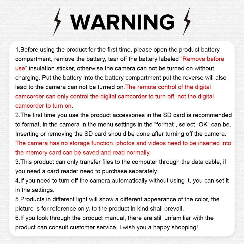 Dvc Camera, Full HD 1080P Video Recorder, 3-Inch Tft LCD Screen, 270° Rotating IPS Display, Includes Remote & 32GB Memory Card #TOP PICKS