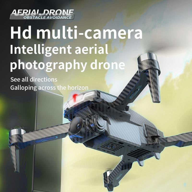 Aerial Drone 2025 C13S Pro with 4K UHD EIS Camera GPS 5G Wifi FPV Brushless Motors Optical Flow Smart Obstacle Avoidance Auto Return 360° Stunt Roll Dual Batteries