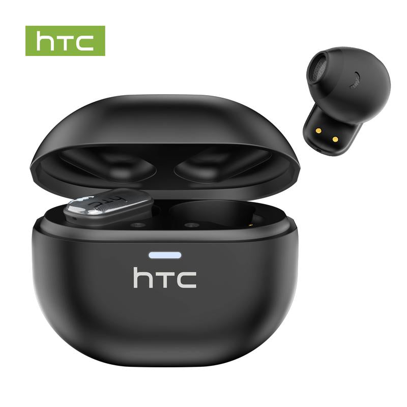 HTC NE16 Wireless Earbuds Bluetooth 6.0 Earphones Waterproof Wireless Earphones, Suitable for Office, Sports, Study and Audio Calls | Built in Microphone in Ear Earbuds, Gaming Bluetooth Headphones