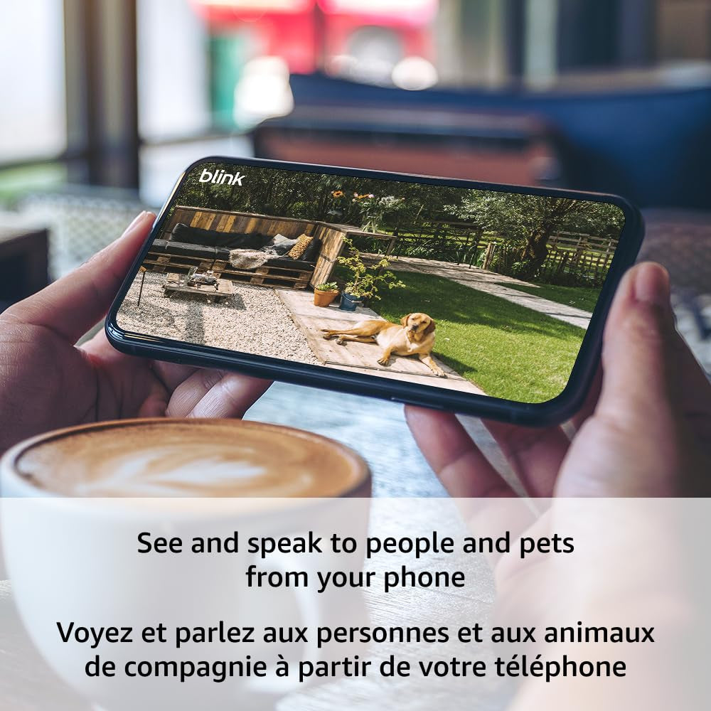 Outdoor 4 – Wireless Smart Security Camera, Two-Year Battery Life, 1080P HD Day and Infrared Night Live View, Two-Way Talk. Sync Module Core Included – 1 Camera System