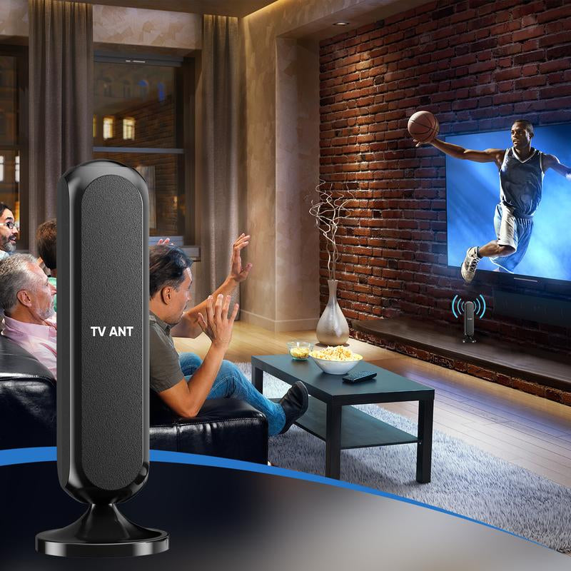 TV Antenna – High-Gain Indoor 4K HDTV Digital Antenna for Smart Tvs with Enhanced Signal Reception, Long Range Coverage, Easy Installation for Apartments, Living Rooms, Bedrooms, Cable-Free TV, Digital Channels, Outdoorfun RV TV Antenna