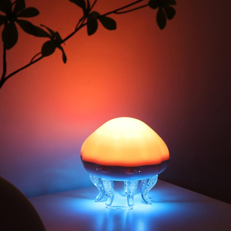 Jellyfish-Shaped Projector Light with Remote Control Timer USB Powered Nightlight for Children'S Rooms Bedroom Decoration ABS PC Pvcrated 5W Power Supply