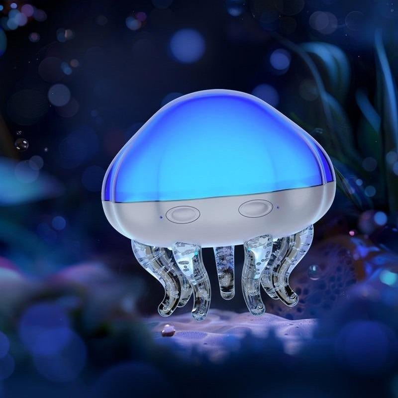 Jellyfish-Shaped Projector Light with Remote Control Timer USB Powered Nightlight for Children'S Rooms Bedroom Decoration ABS PC Pvcrated 5W Power Supply