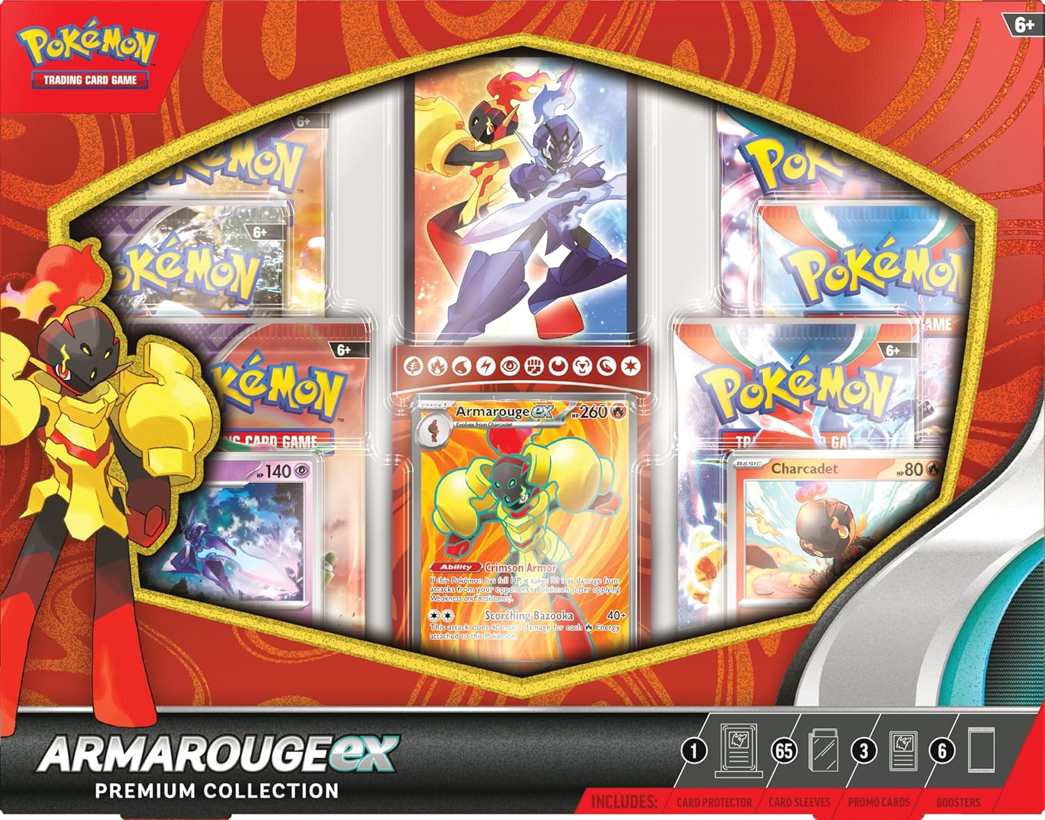 Pokemon TCG Armarouge Ex Premium Collection Box