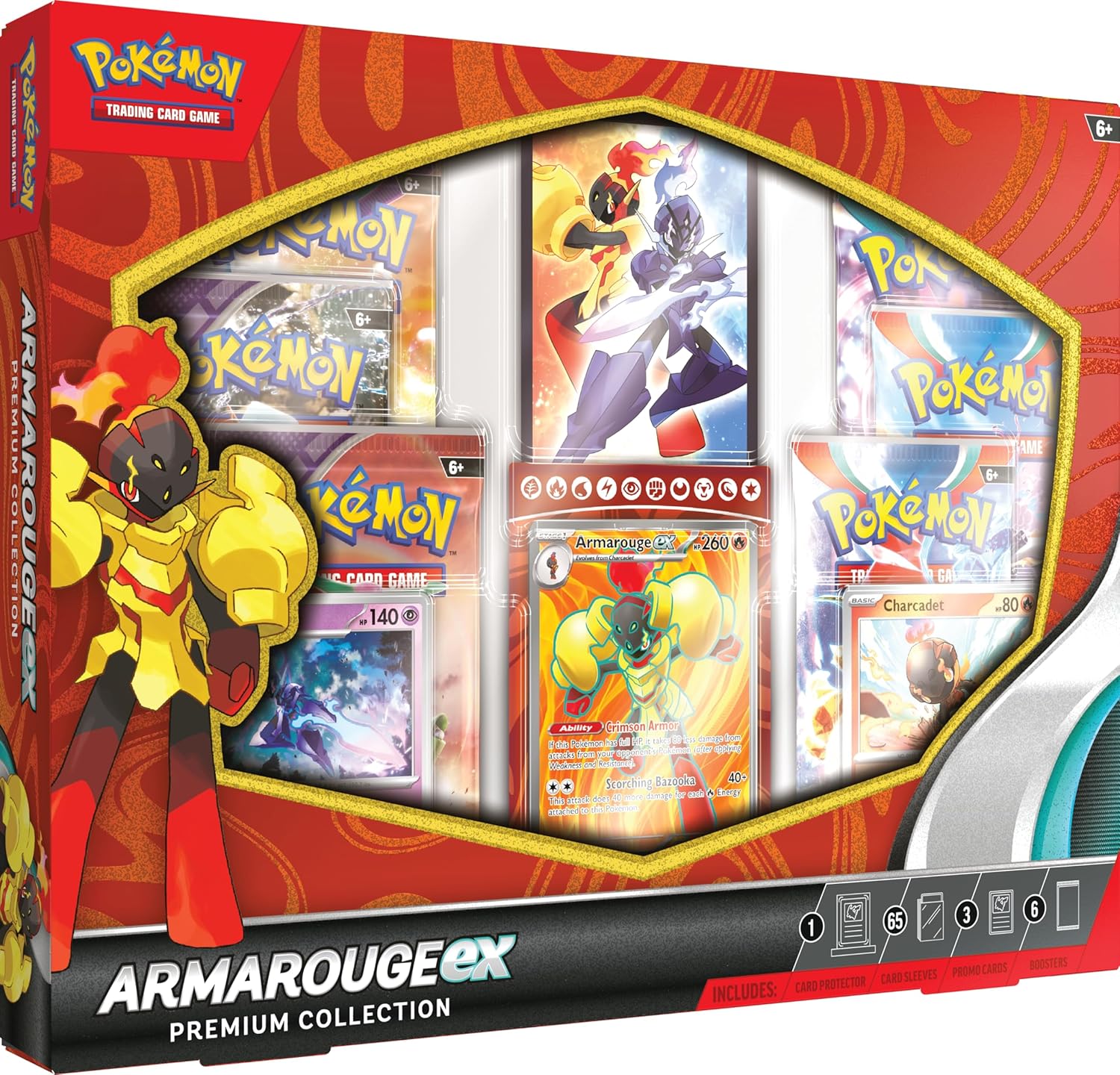 Pokemon TCG Armarouge Ex Premium Collection Box
