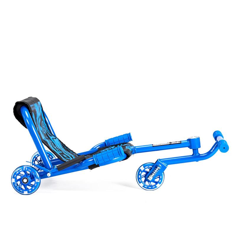 VEVOR Ride on Scooter, Load Capacity of 198 Lbs, Swing Side-To-Side for Amazing Ride Powered by Zig-Zag Motion, Ride on Drifting Toy for Ages 10+, Rides on Any Hard Surface for Indoor & Outdoor, Blue