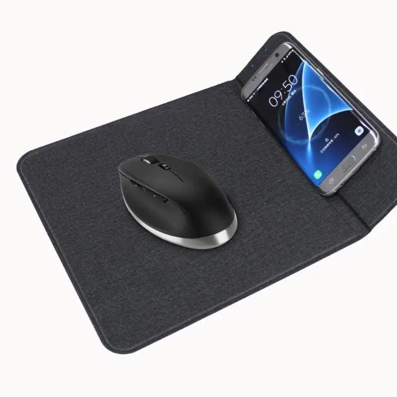 2 in 1 Wireless Charging Mouse Pad 10W Foldable