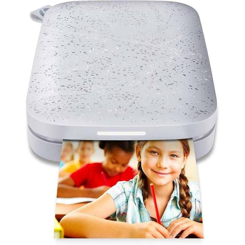 HP Sprocket Portable 2X3" Instant Photo Printer, Prints from Ios or Android Devices