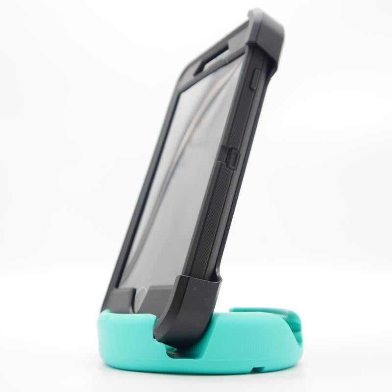 Godonut Plus+ Phone Stand - Portable Mount Accessory - Charging Port Access - Compatible with Tablet, Iphone & Most Smartphones