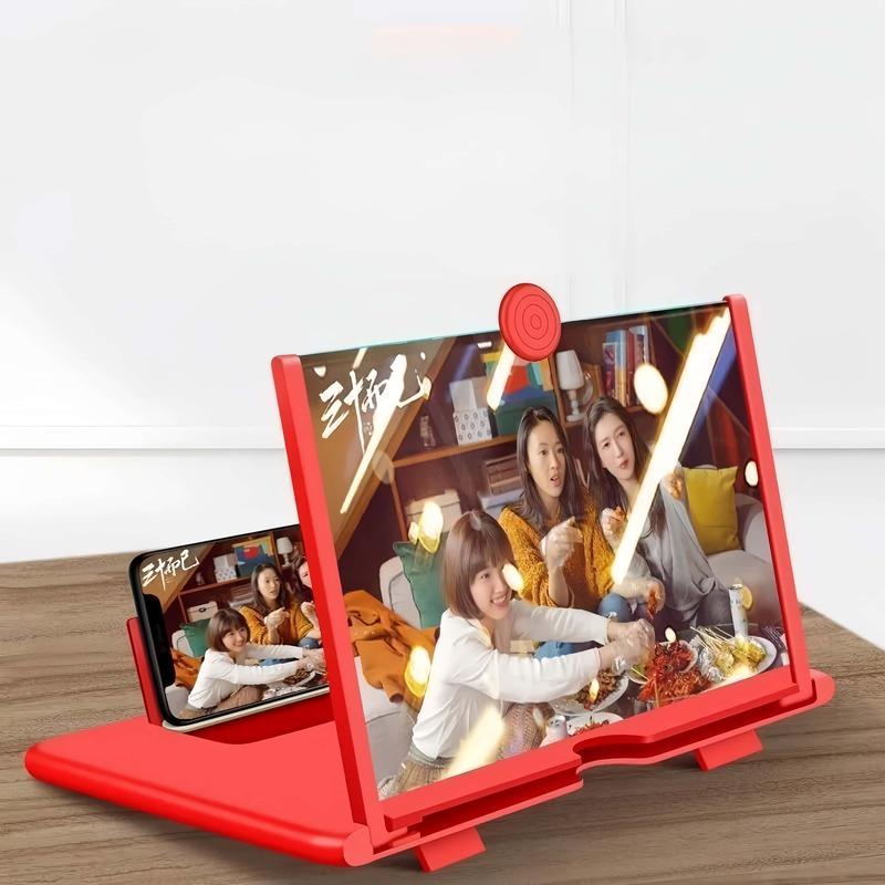 12"Mobile Phone Magnifier - Ultra-Hd Screen Magnifier for Easy TV Viewing Orientation for Landscapes Use Eye Protection Full-Screen Mobile Phone Magnification