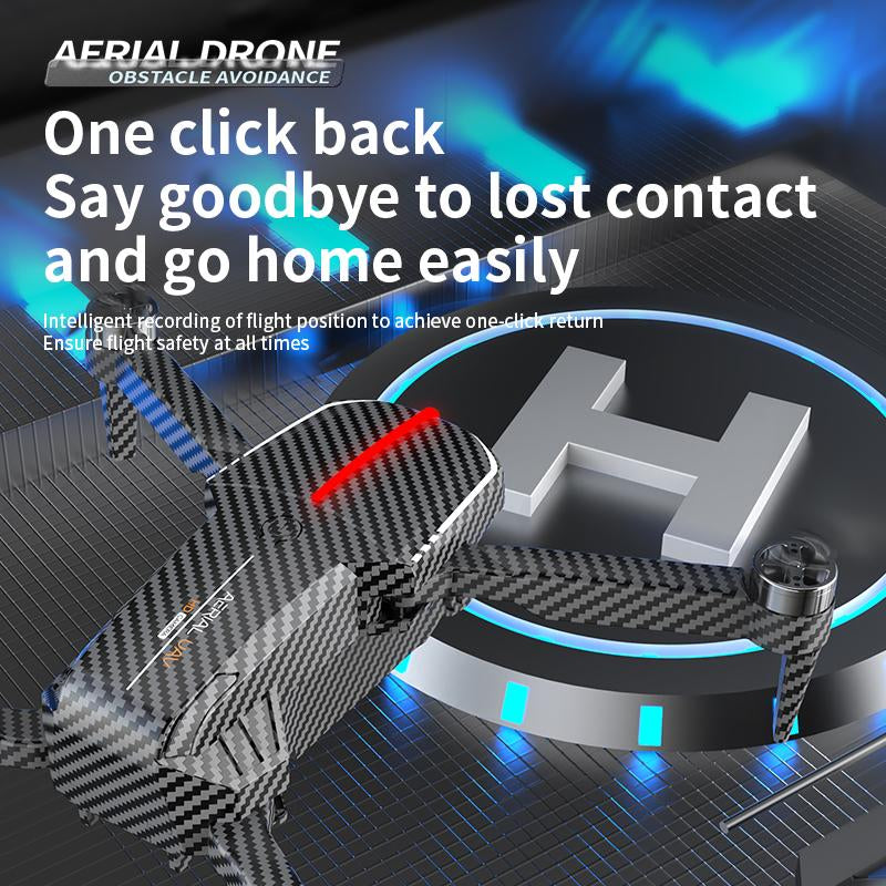 Aerial Drone 2025 C13S Pro with 4K UHD EIS Camera GPS 5G Wifi FPV Brushless Motors Optical Flow Smart Obstacle Avoidance Auto Return 360° Stunt Roll Dual Batteries